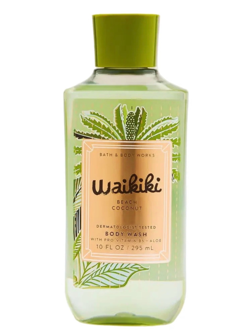 Bath & Body Works Waikiki Beach Coconut Body Wash Shower Gel, 10 oz